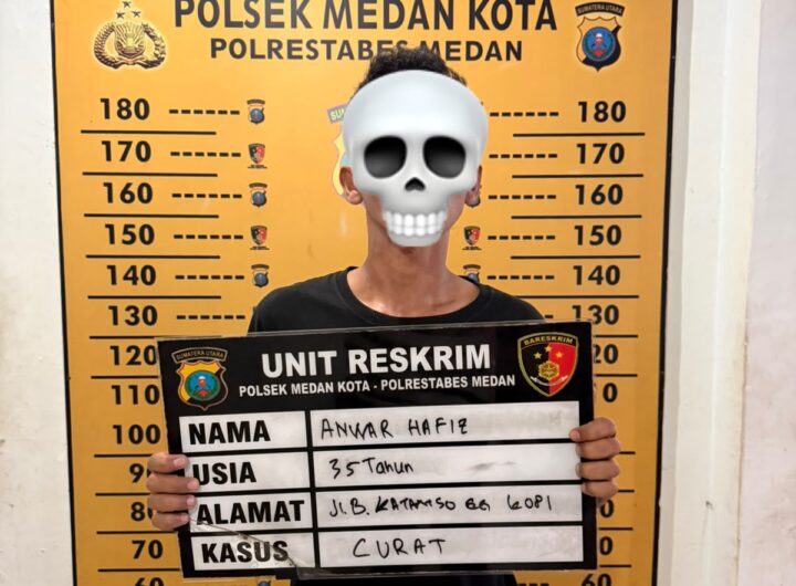 Polsek Medan Kota Tangkap Pelaku Bongkar Rumah