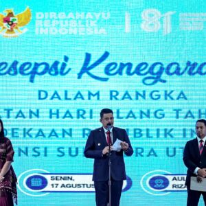 Gubernur Sumut: Kemerdekaan Harus Diisi Kerja Nyata dan Kolaborasi Menuju Indonesia Emas 2045