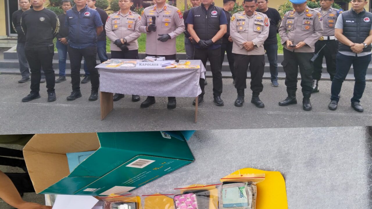 18 Kasus Narkoba Diungkap dalam Tiga Pekan, Polres Binjai Amankan 20 Tersangka