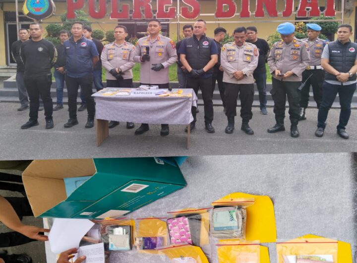 18 Kasus Narkoba Diungkap dalam Tiga Pekan, Polres Binjai Amankan 20 Tersangka