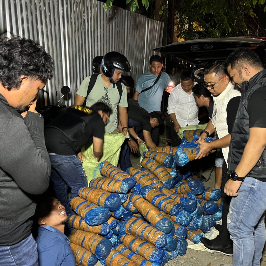 Polrestabes Medan Tabrak Mobil untuk Gagalkan Pengiriman 93 Kg Ganja
