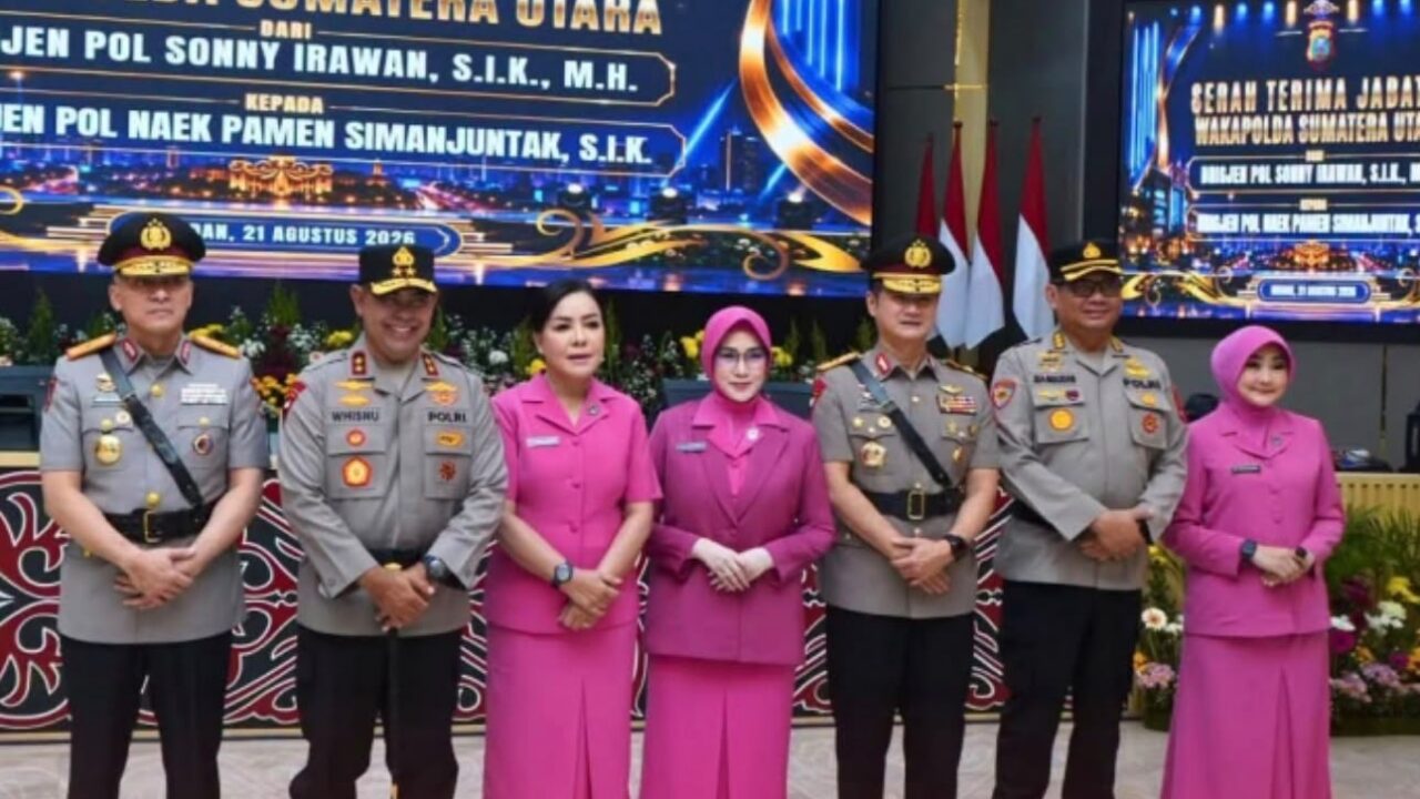 Brigjen Pol Naek Pamen Simanjuntak Resmi Jabat Wakapolda Sumut