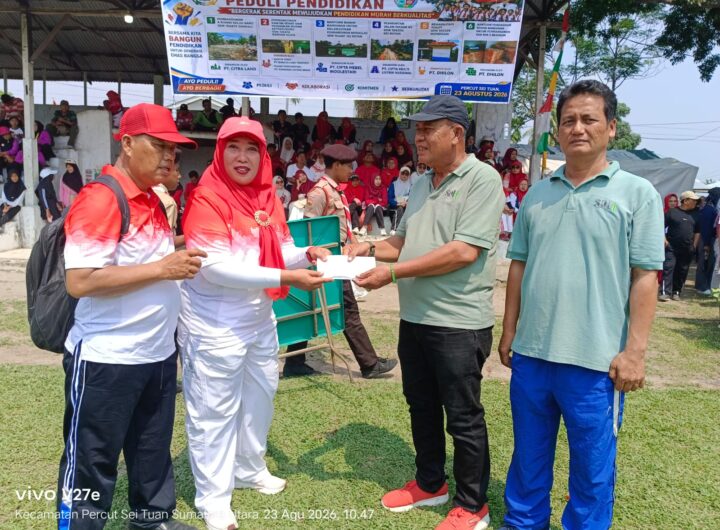 PT SDLi Perkuat Kepedulian Pendidikan dan Lingkungan, Tumbuh Bersama Masyarakat Percut Sei Tuan