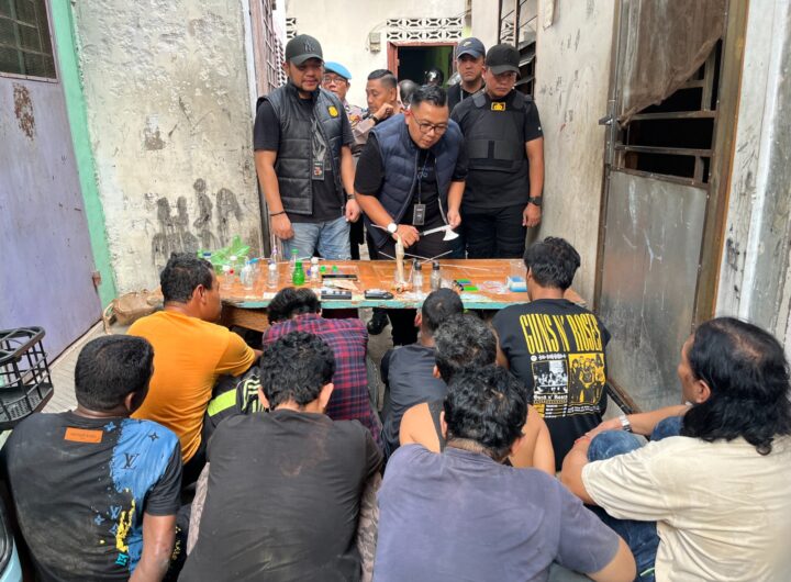 Dua Sarang Narkoba Jalan Mangkubumi Digerebek 2 Pengedar dan 7 Pemakai Diciduk