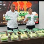 Paman dan Ponakan Kompak Bawa 35 Kg Sabu dari Tanjung Balai