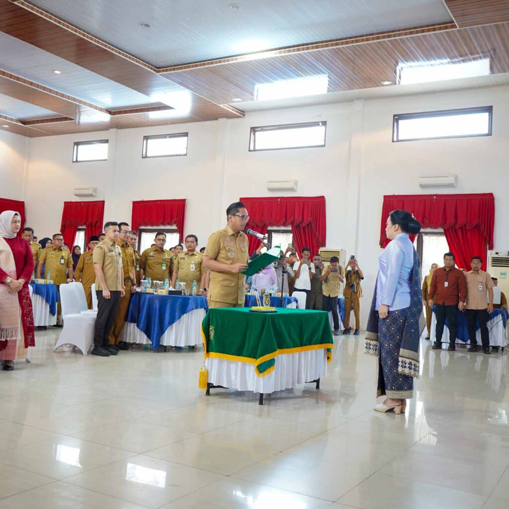 Airin Rico Waas Dilantik Jadi Bunda PAUD Medan, Rico Waas Tekankan Penguatan Karakter Anak