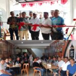 Kantor Kita Monitor dan Cafe Kopi Te Kun Resmi Dibuka, Dansat Brimob Polda Sumut dan Wabup Deli Serdang Turut Hadir