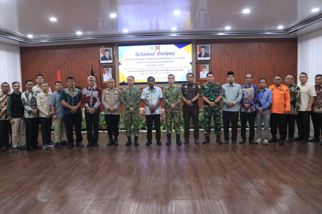 Tim Satgas PRR Tinjau Pemulihan Pascabencana di Kota Binjai