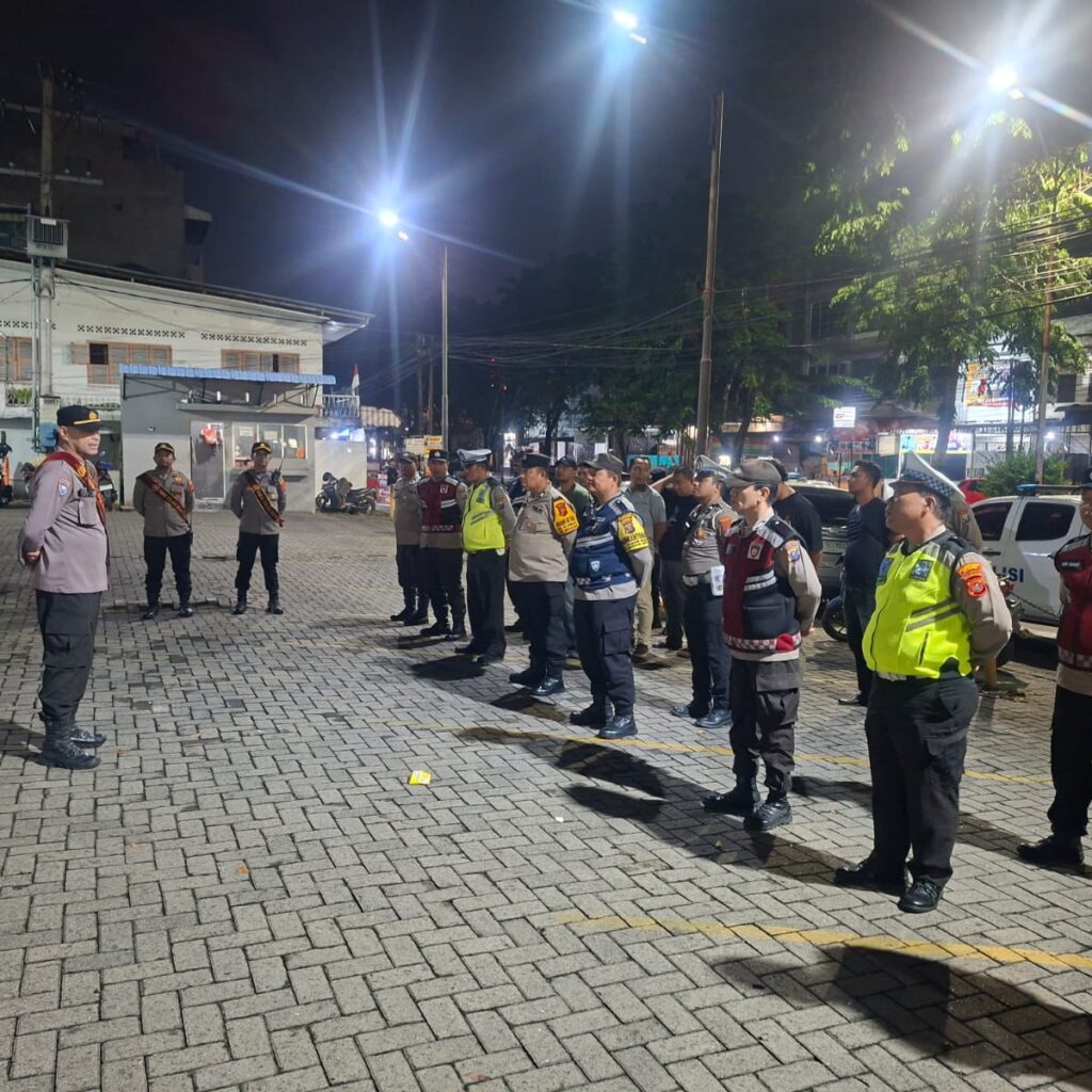 Antisipasi 3C, Polrestabes Medan Gelar Apel dan Pengawasan KRYD Rayon 1