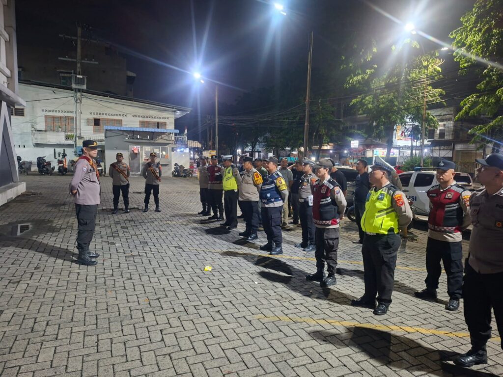Antisipasi 3C, Polrestabes Medan Gelar Apel dan Pengawasan KRYD Rayon 1