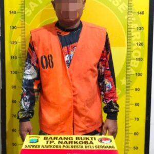 Miliki Sabu 9,36 Gram, Pria Asal Sergai Ditangkap di Batang Kuis