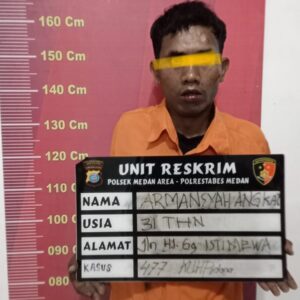 Curi Honda Beat, Residivis Curanmor di Jermal XV Ditangkap Bersama Barang Bukti