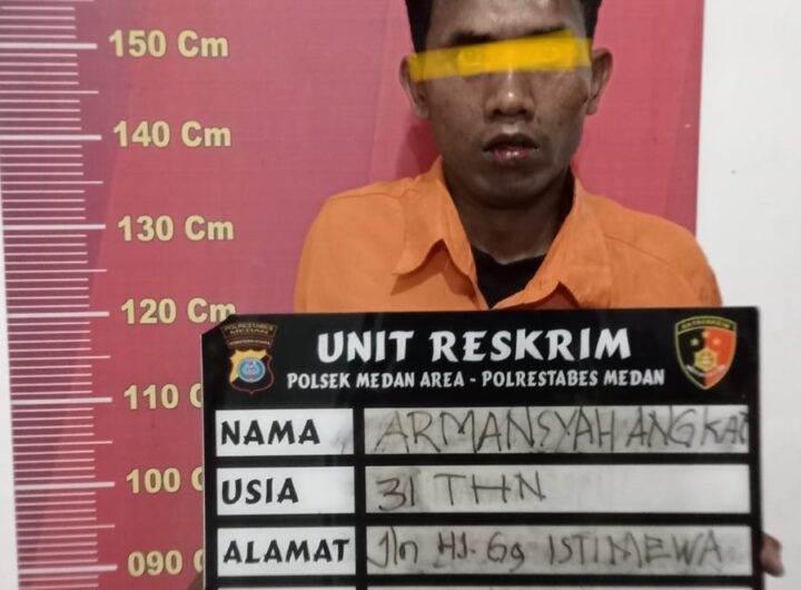 Curi Honda Beat, Residivis Curanmor di Jermal XV Ditangkap Bersama Barang Bukti