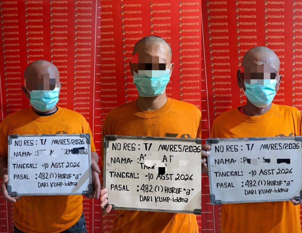 Ini Tampang Tiga Pelaku Pungli di Objek Wisata Sidebu-debu