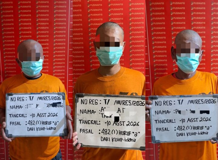 Ini Tampang Tiga Pelaku Pungli di Objek Wisata Sidebu-debu