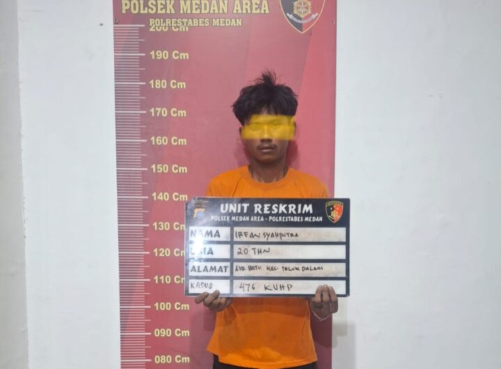 Polsek Medan Area Ungkap Pencurian di Gudang Expedisi di Jalan Raya Menteng