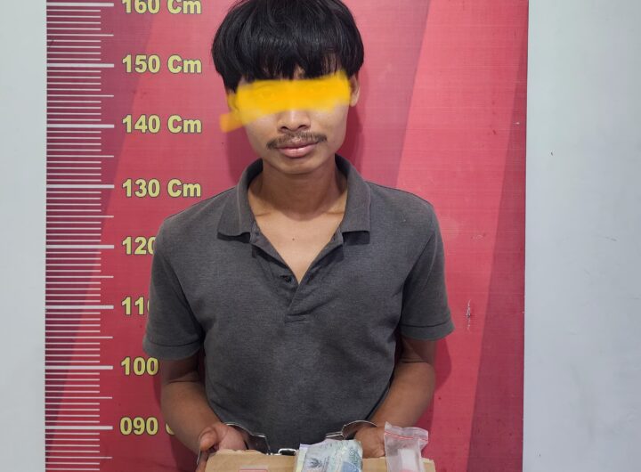 Pengedar Sabu Gang Jati Terjaring GSN Polsek Medan Area
