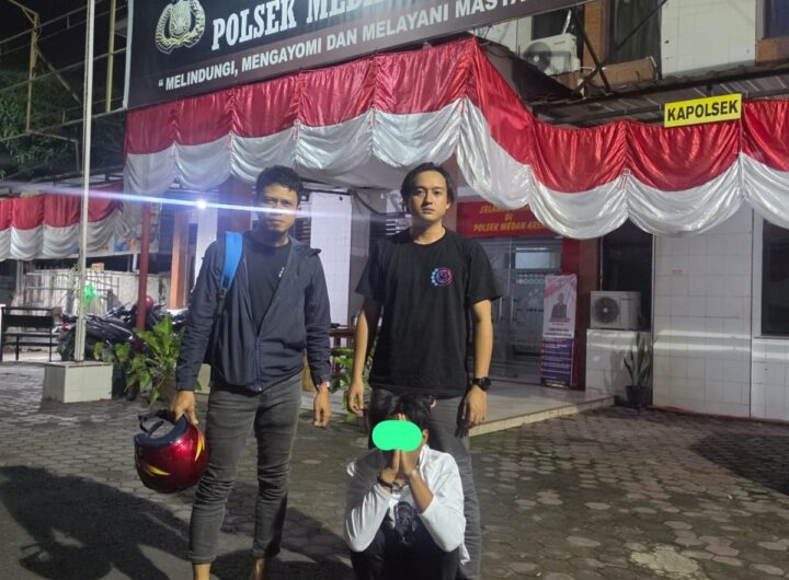 Terekam CCTV Curi Honda CRF, Pria 18 Tahun Ditangkap Tim JCS Polrestabes Medan