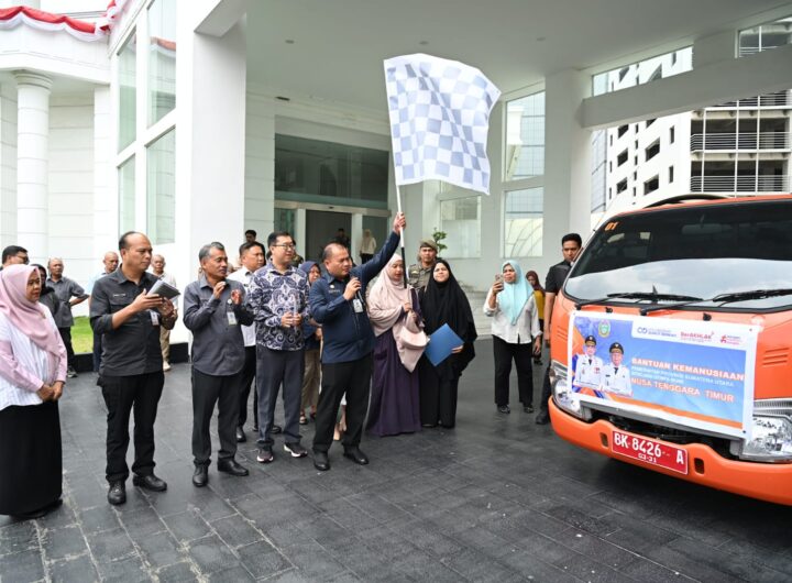 Pemprov Sumut Kirim 1 Ton Makanan Siap Saji untuk Korban Bencana NTT