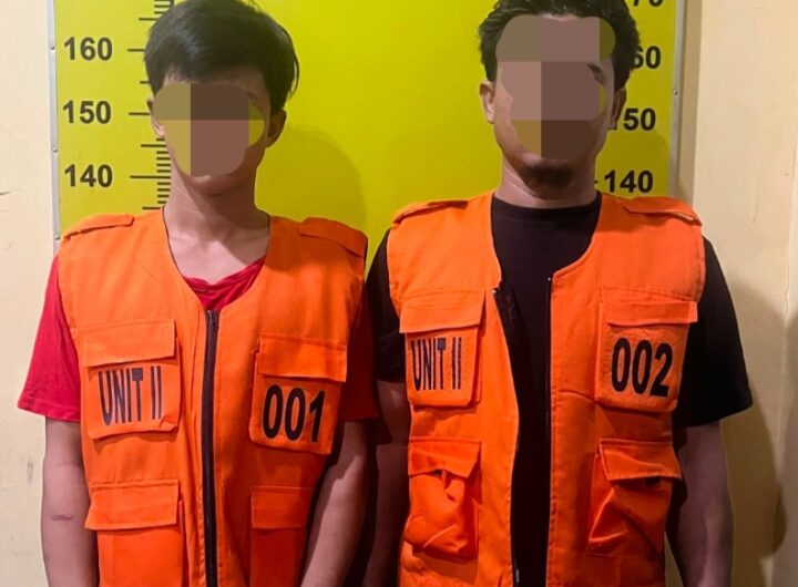 2 Pria di Deli Serdang Ditangkap Bawa 153 Gram Sabu