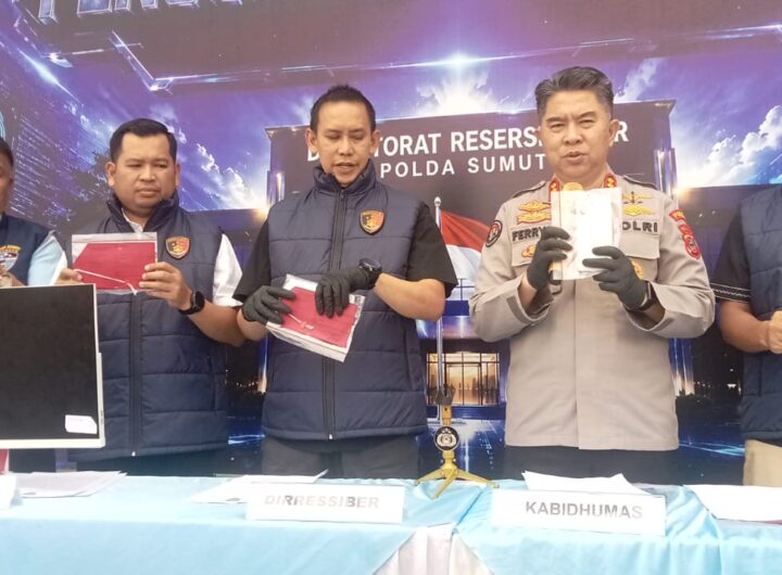 Polda Sumut Ungkap Penipuan Online Modus Bonus Deposit, 2 Tersangka Diamankan
