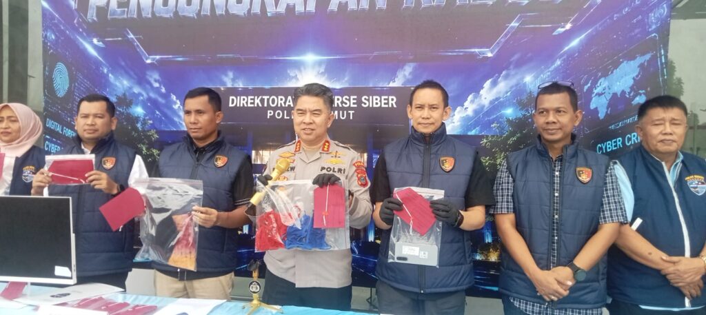 IRT Live Streaming Pornografi di Medan  Diamankan Polda Sumut, Raup Rp 300 Ribu Per Hari