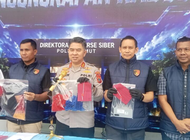 IRT Live Streaming Pornografi di Medan  Diamankan Polda Sumut, Raup Rp 300 Ribu Per Hari