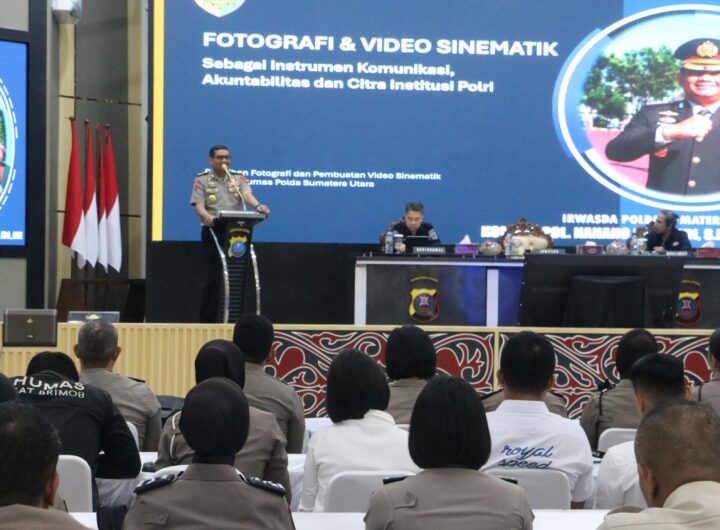 Tingkatkan Kompetensi Personel, Bid Humas Polda Sumut Gelar Pelatihan Fotografi dan Video Sinematik