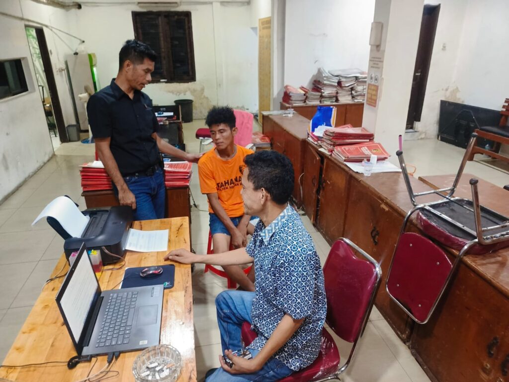 GSN Polsek Medan Kota 'Golkan' Pengedar Sabu Gang Nasional