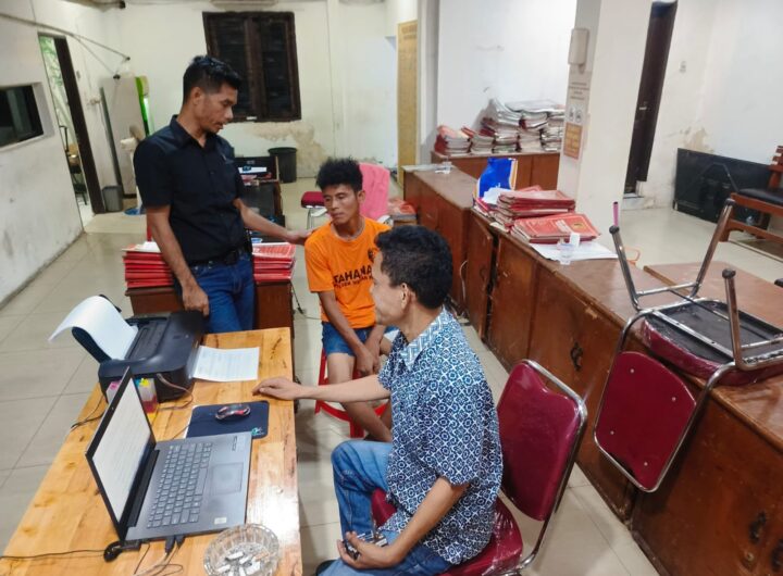 GSN Polsek Medan Kota 'Golkan' Pengedar Sabu Gang Nasional