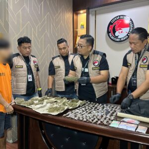 Tak Jera, Residivis Pencurian Jadi Bandar Narkoba Diringkus saat Pasok 141 Paket Ganja