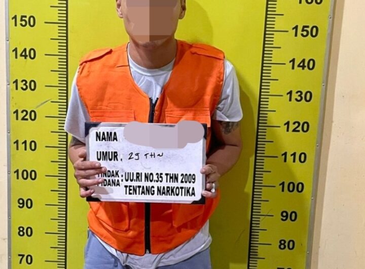 Polresta Deli Serdang Ringkus Pemilik 12,9 Gram Sabu di Pantai Labu