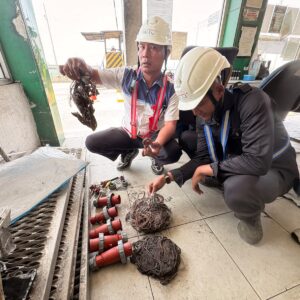 Komplotan Rayap Besi Curi Kabel dari Kapal Kargo, Pelaku Diburu