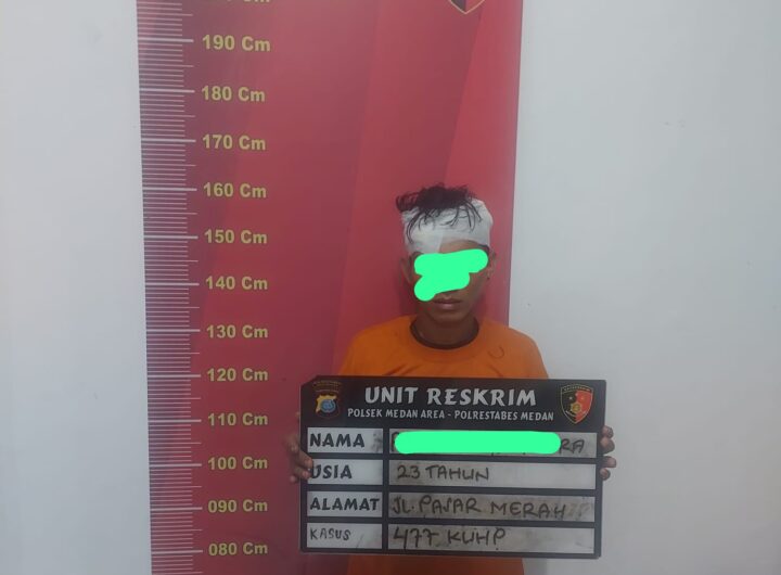 Polisi Tangkap Maling Mesin Pompa Air Milik Anggota TNI
