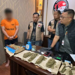 Kos Jadi Tempat Transit Ganja, Sabu, dan Pod Getar Disita Polrestabes Medan