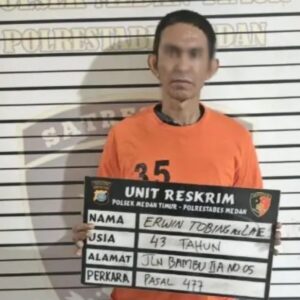 Residivis Narkoba Bongkar Ruko Warga di Halan Bambu