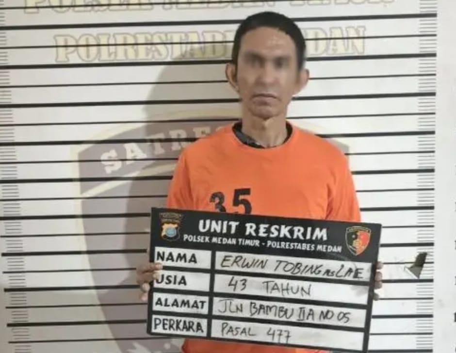 Residivis Narkoba Bongkar Ruko Warga di Halan Bambu