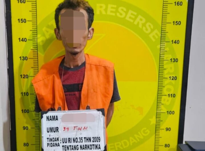 Pria di Deli Serdang Ditangkap Bawa 4,32 Gram Sabu, Ada Timbangan Elektrik