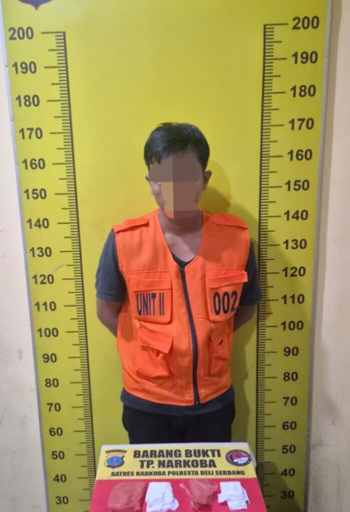 Polisi Tangkap Pria Simpan Sabu 27,39 Gram di Balutan Tisu dalam Bagasi Motor