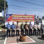 Kejari Binjai Musnahkan Barang Bukti 43 Perkara, 7,91 Kg Ganja dan 48,52 Gram Sabu