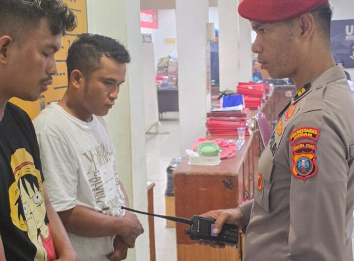 Polsek Medan Kota Tangkap 2 Residivis Curanmor saat Beraksi di Jalan Air Bersih