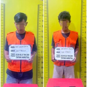 Dua Pria Sembunyikan Sabu 4,15 Gram dalam Kotak Rokok