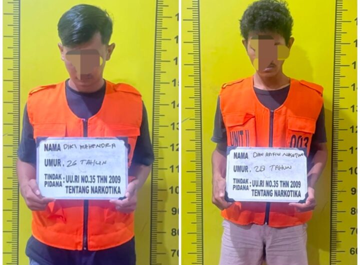 Dua Pria Sembunyikan Sabu 4,15 Gram dalam Kotak Rokok
