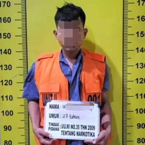 Pemilik Sabu 4,48 Gram Sempat Coba Kabur, Ditangkap Polisi di Lubuk Pakam