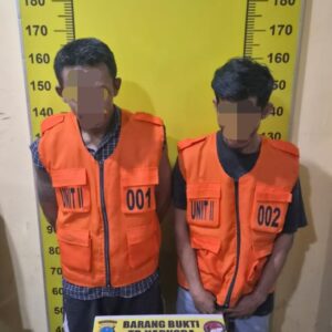 Polisi Tangkap 2 Pengedar Sabu di Pantai Labu