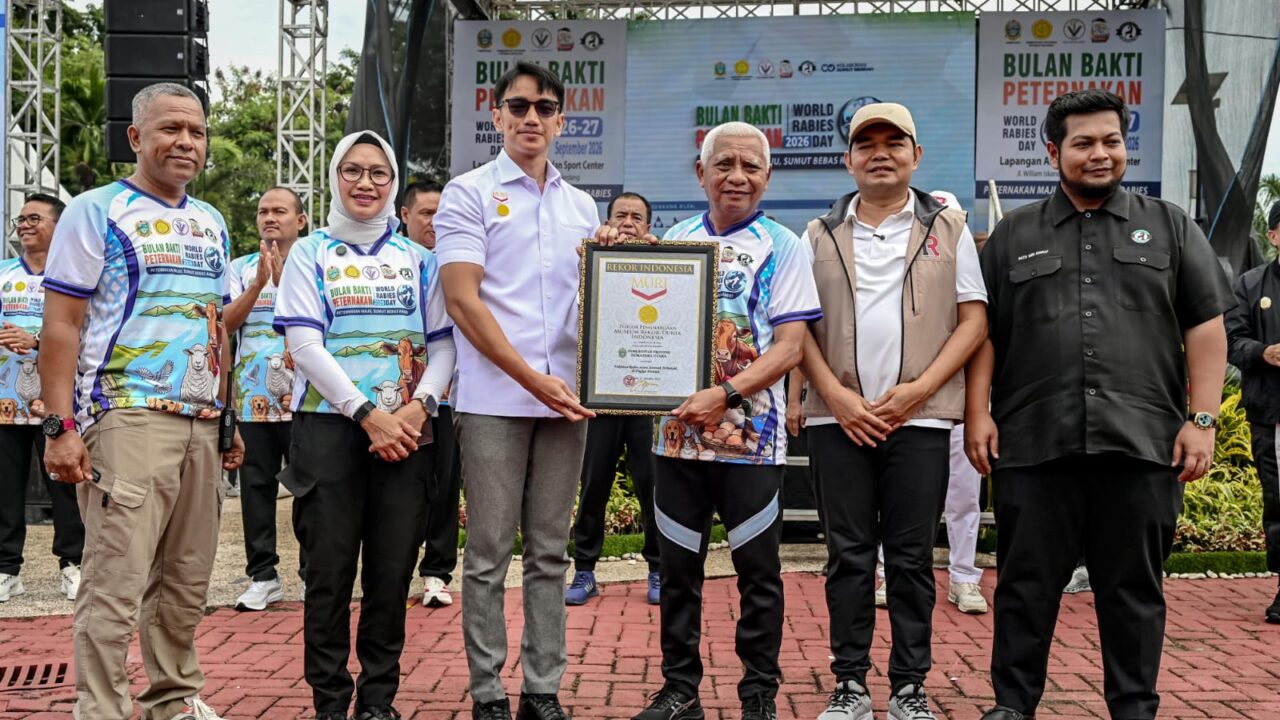 Sumut Deklarasikan Bebas Rabies 2030, Pemprov Pastikan Ketersediaan Vaksin