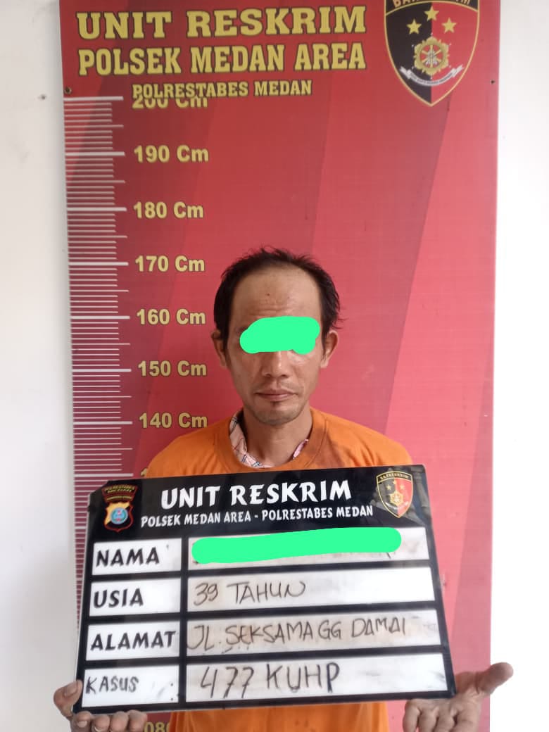 Maling Ini Gasak Perhiasan dan Laptop untuk Beli Narkoba