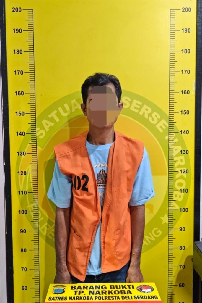 Warga Tanjung Morawa Ditangkap karena Miliki Sabu