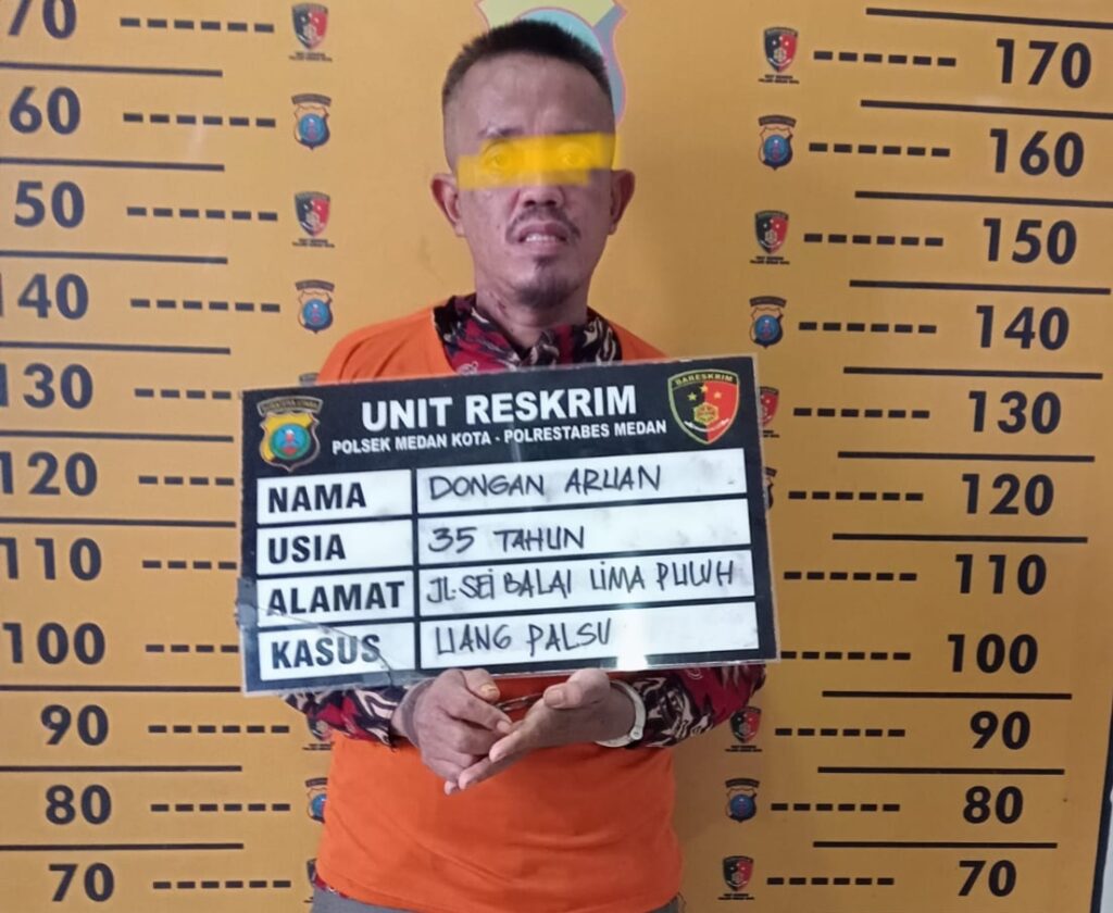 Pengedar Uang Palsu Ketangkap Belanja Bawang di Simpang Limun