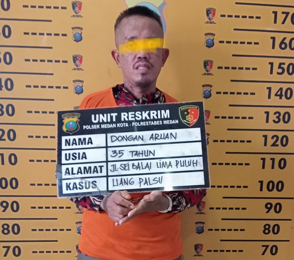 Pengedar Uang Palsu Ketangkap Belanja Bawang di Simpang Limun